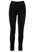 250 Women's Merino Leggings Comfort Zone - Black